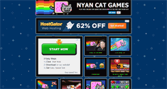 Desktop Screenshot of nyancatgames.com